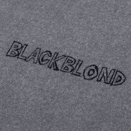 『BLACKBLOND』　ディスオーダーピグメント Tシャツ (Gray)