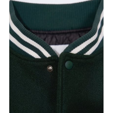 『VETEZE』 　V ロゴライニングバーシティジャケット  (Green)
