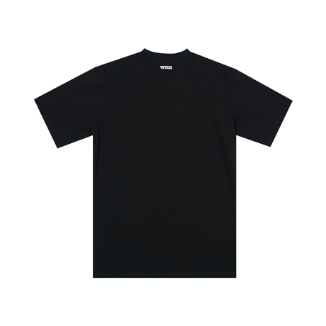 『VETEZE』 　クラシックレーシングハーフ Tシャツ  (Black)