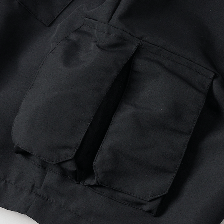 『 BY:L 』    マルチポケットカーゴショートパンツ (Black)