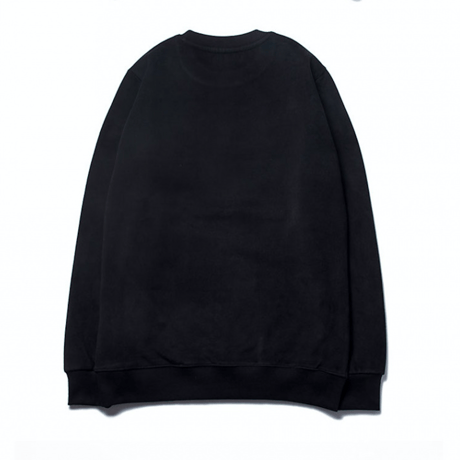 【再入荷】『LOUPS BLANCS』オリジナルロゴスウェットシャツ (Black)