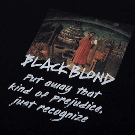 『BLACKBLOND』 　インフェルノロングスリーブ Tシャツ (Black)