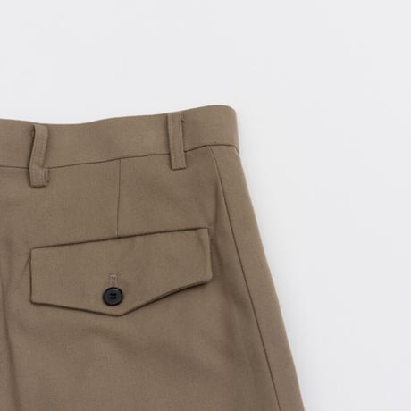 『HIFIFNK』  alden wool trousers pants (Cocoa)