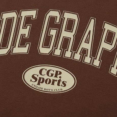 『Code:graphy』 　ellips archlogo t-shirt (Brown)