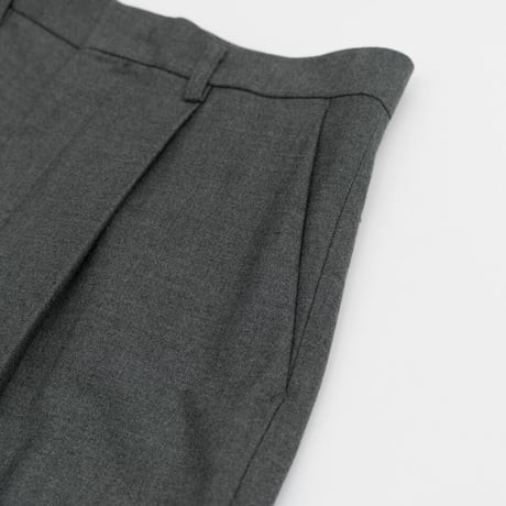 『HIFIFNK』  alden wool trousers pants (Grey)