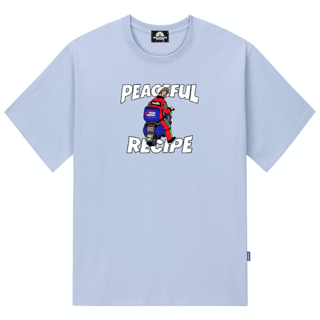 『TRIPSHION』 　デリバリージーザス Tシャツ (Purple)