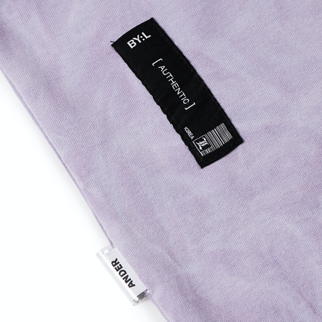 『 BY:L 』    エンブレムタイダイTシャツ (Purple)