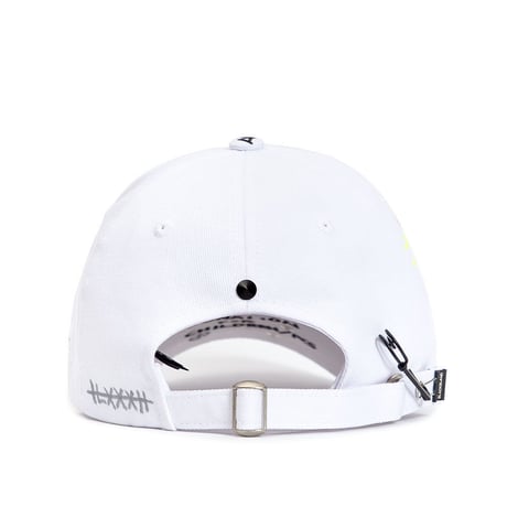 『BLACKBLOND』  サイドロゴチャイルドフードキャップ (White)
