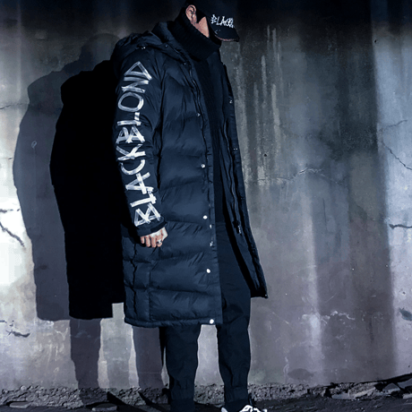 Blackblond BBD Brutal Graffiti Long Padding (Black)