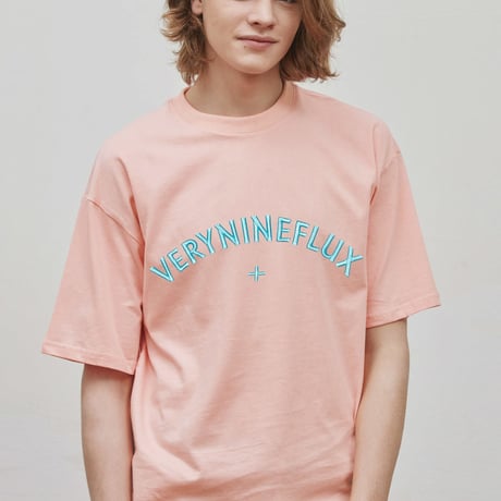 『Verynineflux』 サンセット Tシャツ Ver.2 (Pink)
