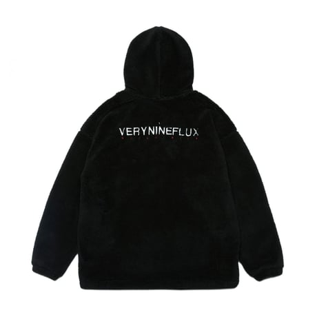 『Verynineflux』    ワールドワイドウーリーパーカー (Black)