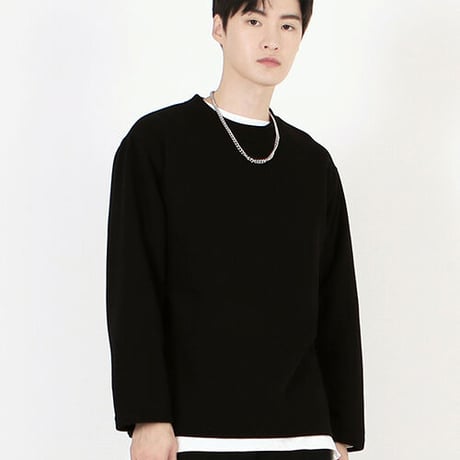 『 BY.L 』    ラウンドオープンニット (Black)