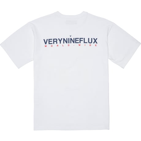 『Verynineflux』 ワールドワイド Tシャツ (White)