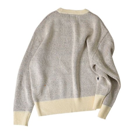『FREAKISH BUILDING』 TANO KNIT SWEATER (Ivory)