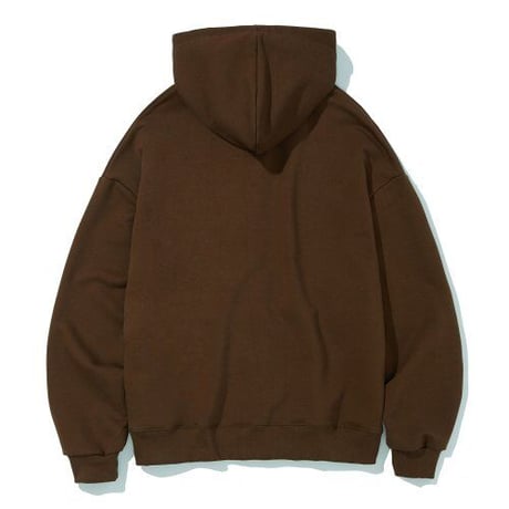 『Code:graphy』 　アーチロゴジップアップパーカー (Brown)
