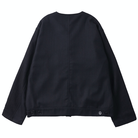『 BY:L 』    ミニマルカーディガンジャケット (Black)