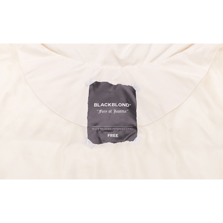 『BLACKBLOND』 　パッチショートダックダウンジャケット (Ivory)