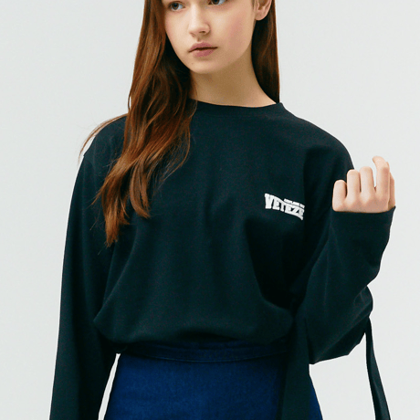 『VETEZE』 　エアプレーンロングスリーブTシャツ (Black)