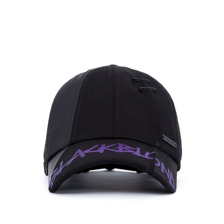 『BLACKBLOND』   ペルソナグラフィティーロゴキャップ (Black)