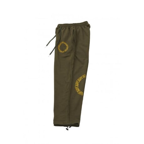 『CHAP CHAP』 　サークルチャップロゴスウェットパンツ (Khaki)