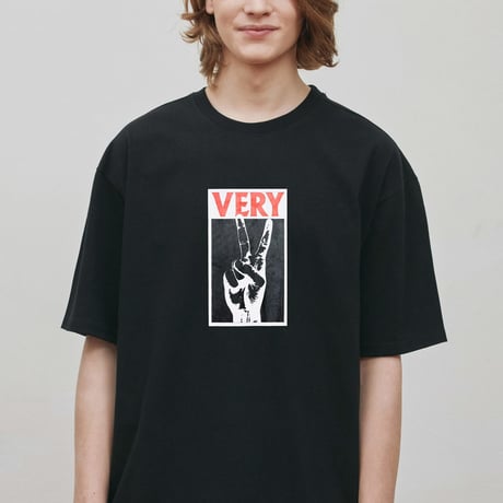 『Verynineflux』  ビクトリーTシャツ (Black)