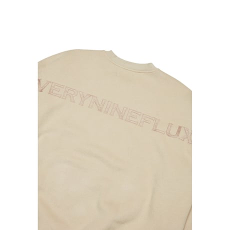 『Verynineflux』 ラウレルスウェット (Beige)