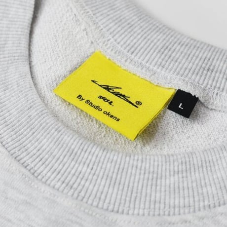『OKENS SEOUL 』 Vaccinated RISE crewneck  (Oatmeal)