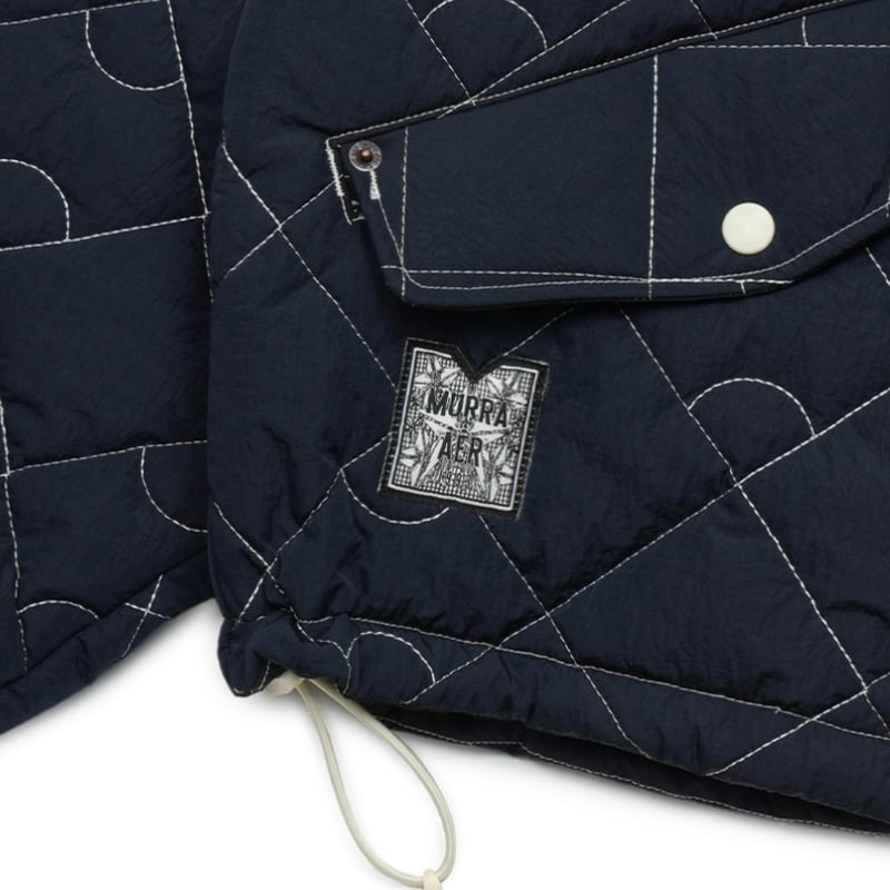 MURRA AER 』 halogen quilted short blouson (Na
