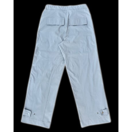 『DRUG PRODUCT 』 　サイドジッパーナイロンベルトパンツ (Gray)