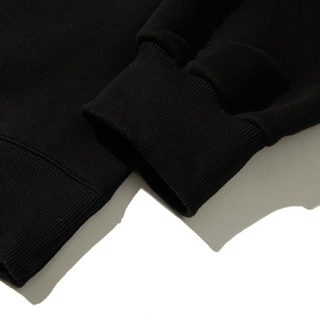 『Code:graphy』 　アップリケロゴスウェット (Black)