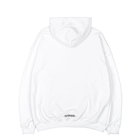 『BLACKBLOND』 　グラフィティーロゴパーカー (White)
