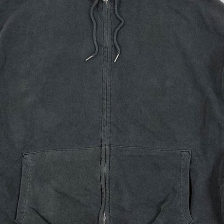 『SK8ER ROCK』 　パンクロックピグメントジップパーカー (Dark Gray)