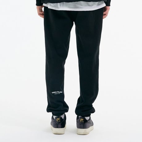 『VETEZE』 　メッセージジョガーパンツ (Black)