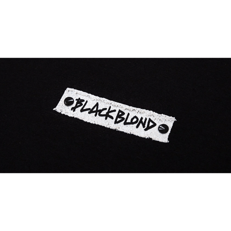 『BLACKBLOND』 ユースティティアロングスリーブ Tシャツ (Black)
