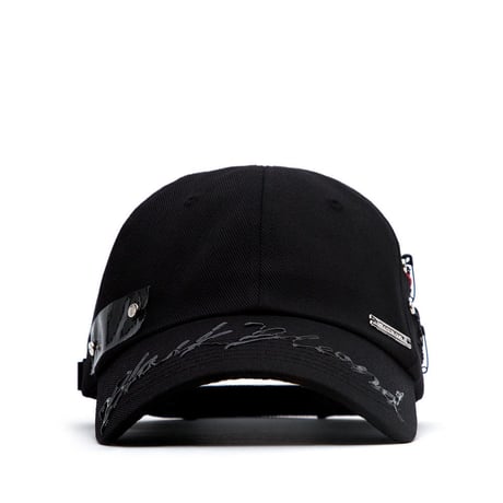 『BLACKBLOND』  ブラックブラッドロゴキャップ  (Black)