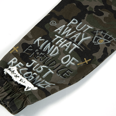 Blackblond BBD Graffiti Camo Jogger Pants (Khaki)