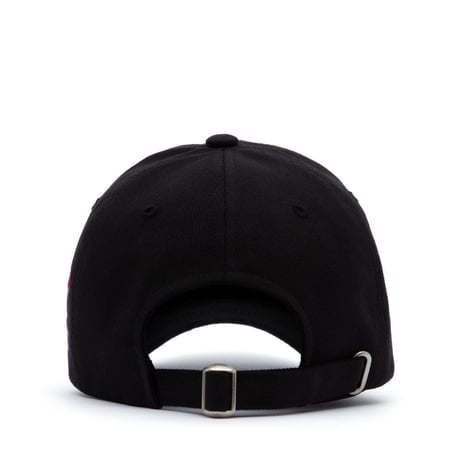 『BLACKBLOND』  　スローガンサイドロゴキャップ (Black)