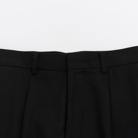 『HIFIFNK』  alden wool trousers pants (Black)