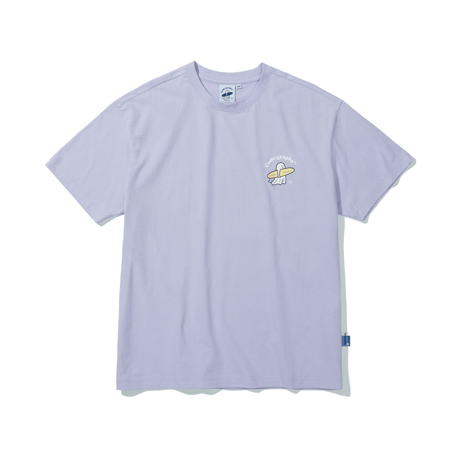 『Code:graphy』 　CGP X PD ゴーストサーファー Tシャツ (Lilac)
