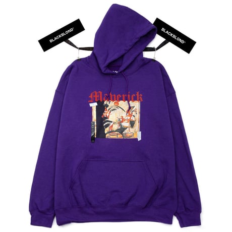『BLACKBLOND』 　マーベリックパーカー (Purple)