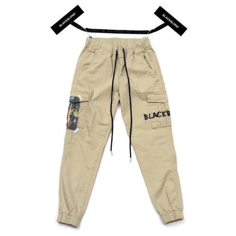 『BLACKBLOND』 イノセントカーゴジョガーパンツ (Beige)