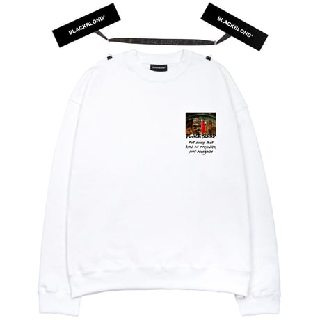 『BLACKBLOND』　インフェルノスウェット (White)