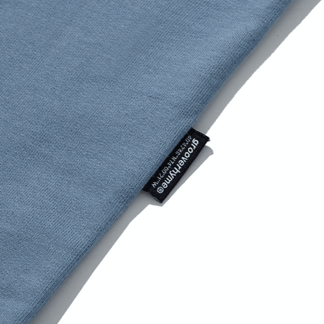 『grooverhyme』 　NYC ロケーションロングスリーブ Tシャツ (Blue)