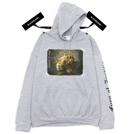 『BLACKBLOND』 ユースティティアパーカー (Gray)