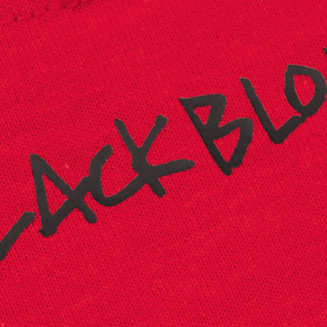 『BLACKBLOND』 イノセントクライムショートスリーブ Tシャツ (Red)
