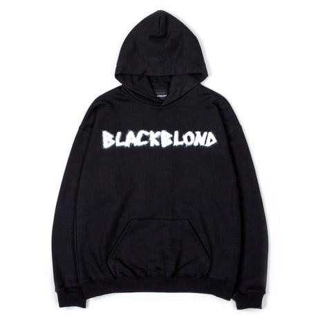 『BLACKBLOND』 　グラフィティーロゴパーカー (Black)