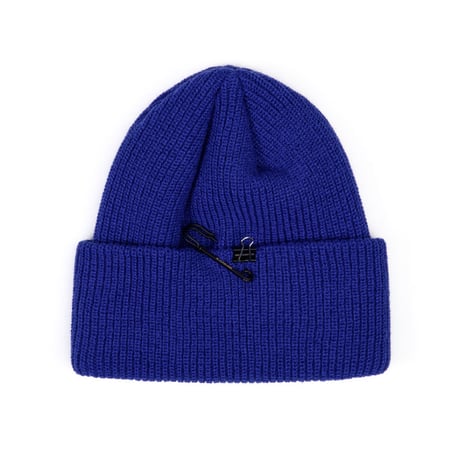 『BLACKBLOND』    シグネチャーカスタムロングニット帽 (Black,Blue,White,Mustard,Dark Beige)