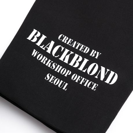 『BLACKBLOND』　graffiti logo plercing blazer (Black)