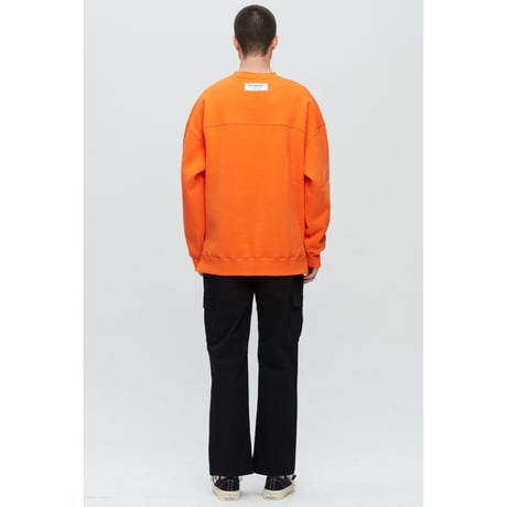 『Verynineflux』   ユニバーシティースウェット (Orange)