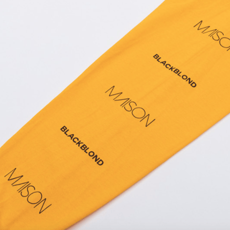 『BLACKBLOND X MAISON』 　ロング スリーブ Tシャツ (Yellow)